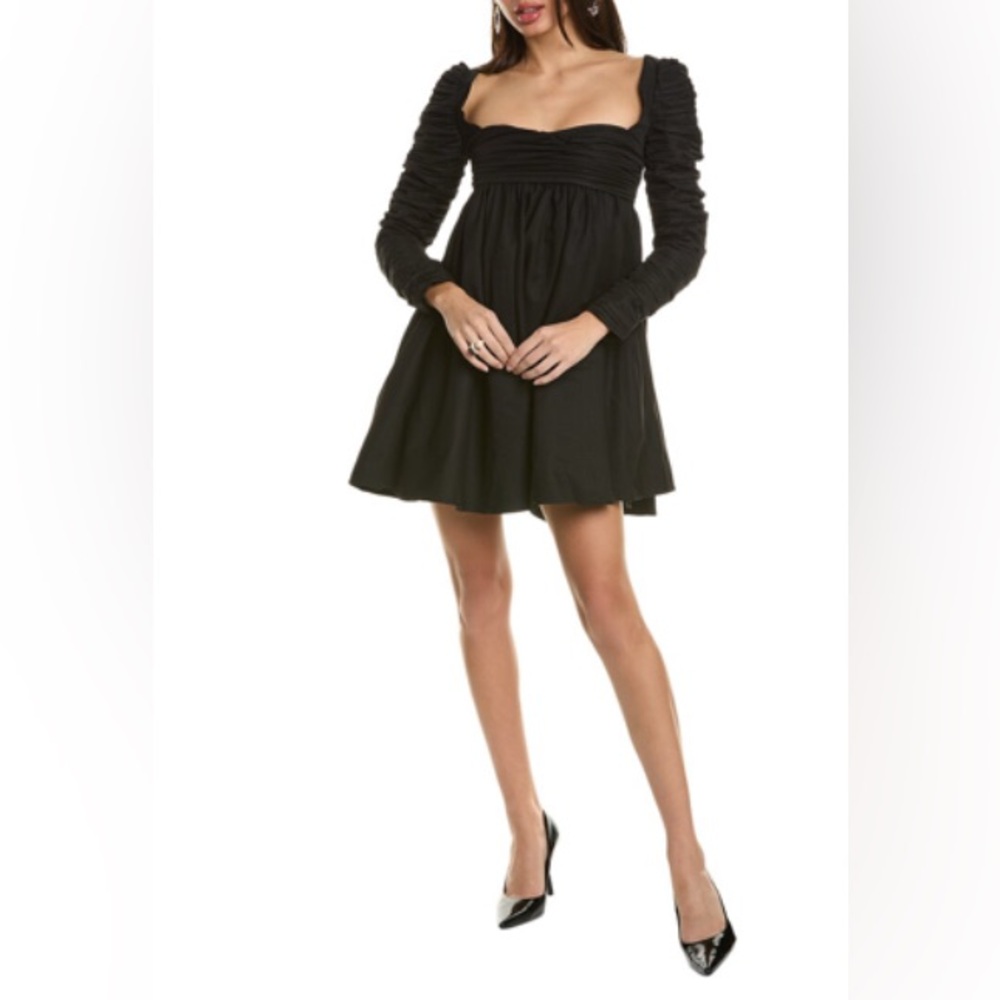 Few Moda Select Structured Black Frock Dress